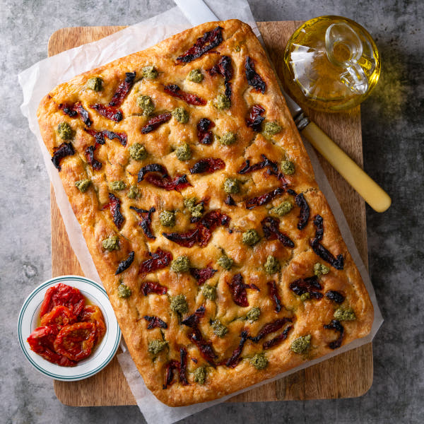Ina Paarmans' 'No Knead' Focaccia side dish
