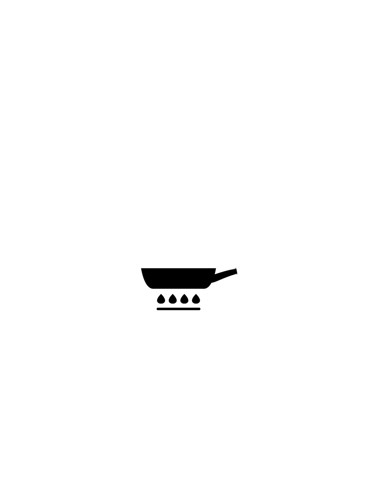 Illustration of pan frying method.